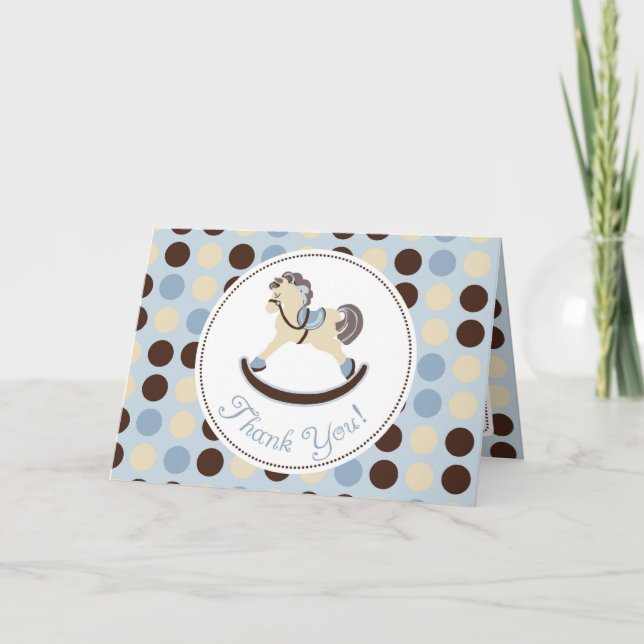 Rocking Horse Boy TY Card (Front)