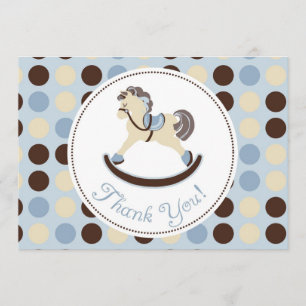 Rocking Horse Boy TY Card C2