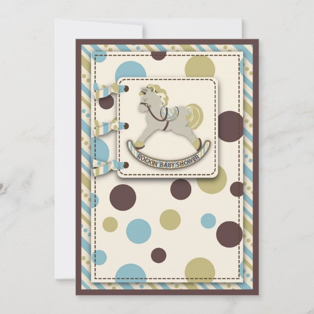 Rocking Horse Invitation (Front)