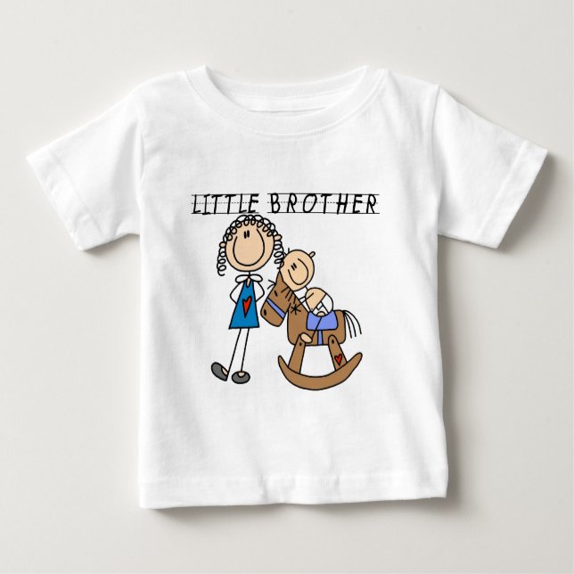Rocking  Horse Little Brother Tshirts (Front)