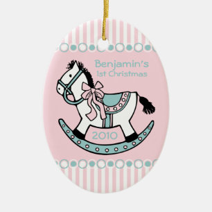 Rocking Horse Personalised Ornament