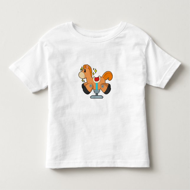 Rocking horse toddler T-Shirt (Front)