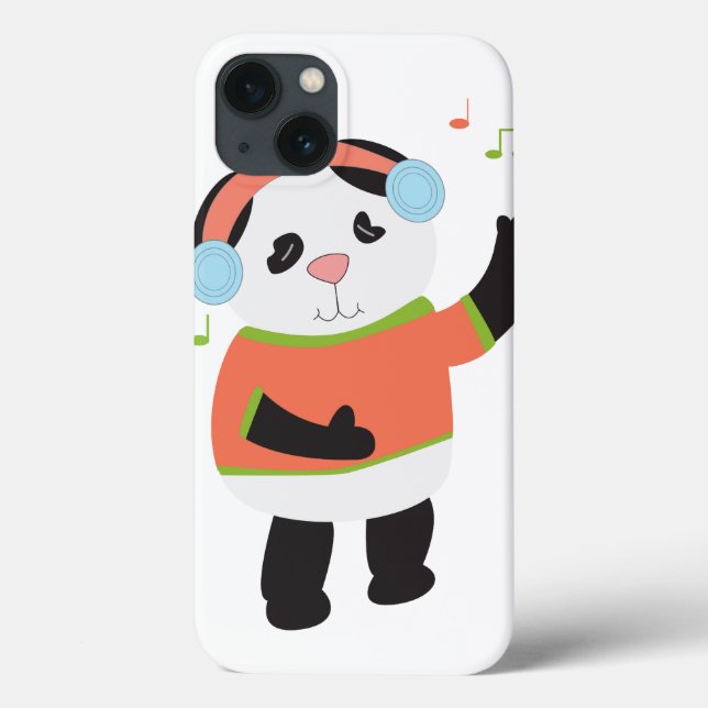 Rocking Panda Bear Case-Mate iPhone Case (Back)