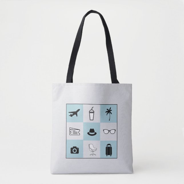 Rocking retired life feminine custom message  tote bag (Front)