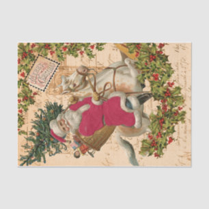 Rocking Santa Tissue Paper