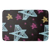 Rocking Stars Pink Blue Black