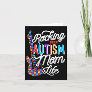 Rocking The Autism Mum Life Autism Awareness Card