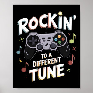 Rocking To A Different Tune Autism Awareness Heroe Poster