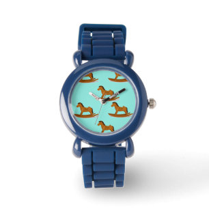 Rocking wooden horse watch