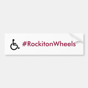 #RockitonWheels Bumper Sticker