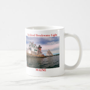 Rockland Breakwater Lighthouse, Maine Mug