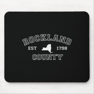 Rockland County New York Est 1798, Ny Collegiate S Mouse Pad