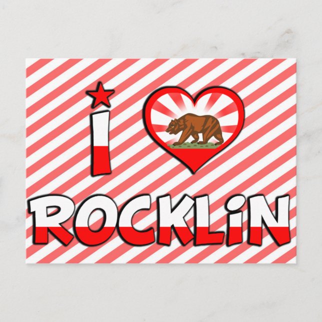 Rocklin, CA Postcard (Front)