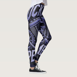 Rockmusic Speedmetal Festival Leggings