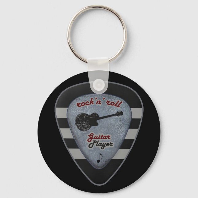 rock'n' roll forever key ring (Front)