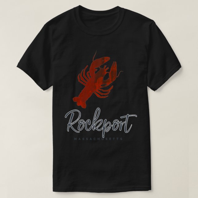 Rockport Lobster T-Shirt (Design Front)