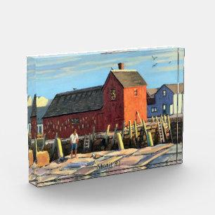Rockport MA Scenic Motif #1 Fishing Shack Photo Block