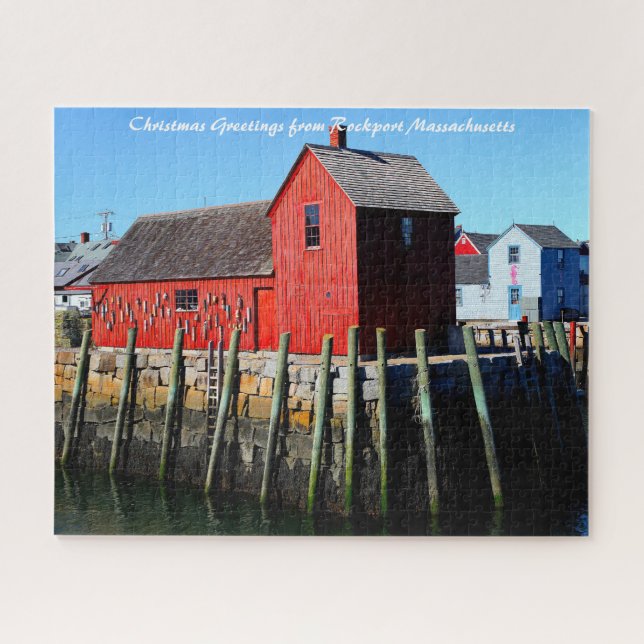 Rockport Massachusetts. Jigsaw Puzzle (Horizontal)