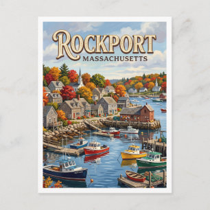Rockport Massachusetts Postcard