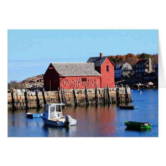 Rockport Motif Number 1 Card