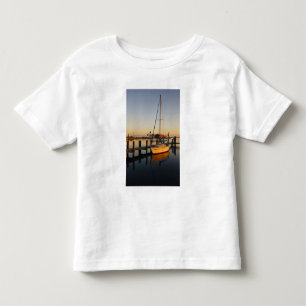 Rockport, Texas harbour at sunset Toddler T-Shirt