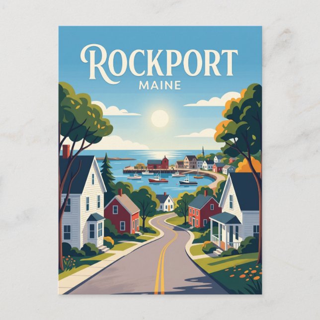 Rockport USA Postcard (Front)