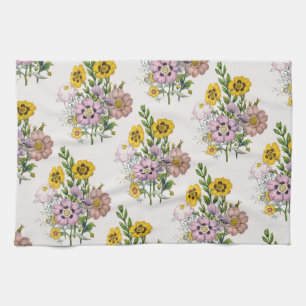 Rockroses Tea Towel