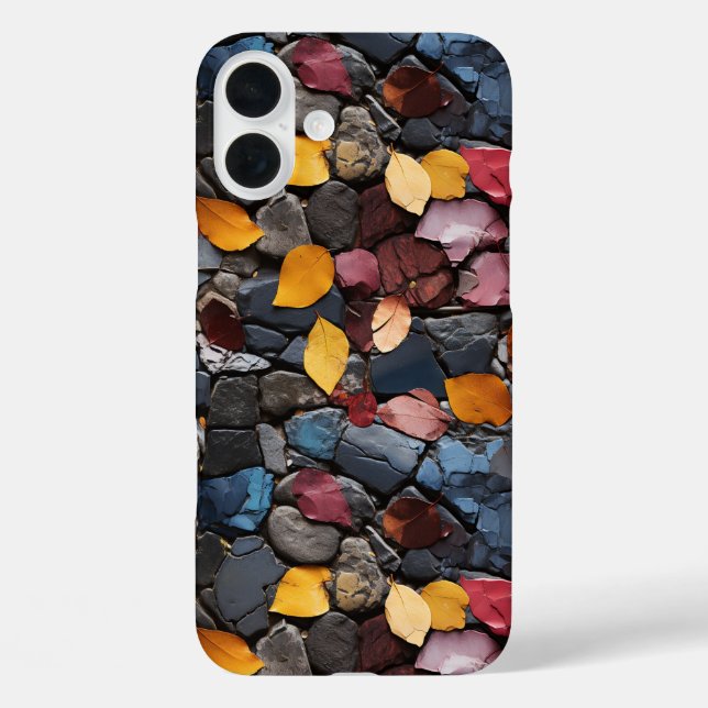 Rocks and Leaves Case-Mate iPhone Case (Back)
