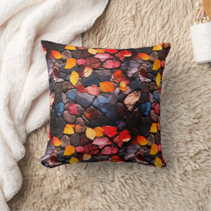 Rocks and Leaves Cushion