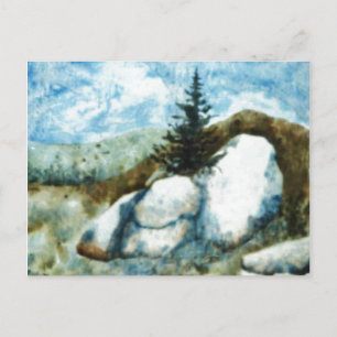 "Rocks and Pine" Country Roads Postcard