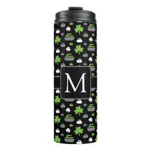Rocks and Shamrocks Thermal Tumbler with Monogram