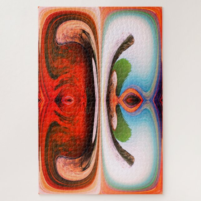 Rocks and water art jigsaw puzzle (Vertical)