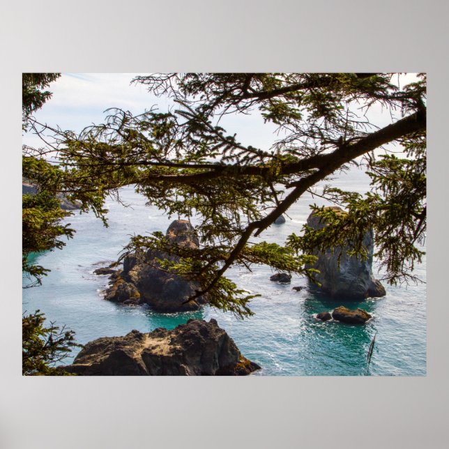 Rocks and Water Print, Value Poster Paper (Matte) (Front)