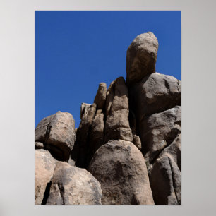 Rocks at Joshua Tree National Park Poster