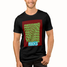 ROCKS" Bold Typography – Confident & Modern 