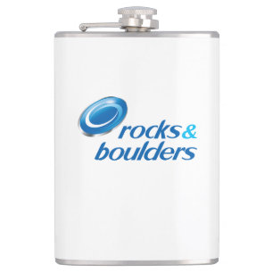 Rocks & Boulders (Parody) Hip Flask
