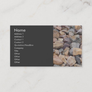 Rocks Business Card