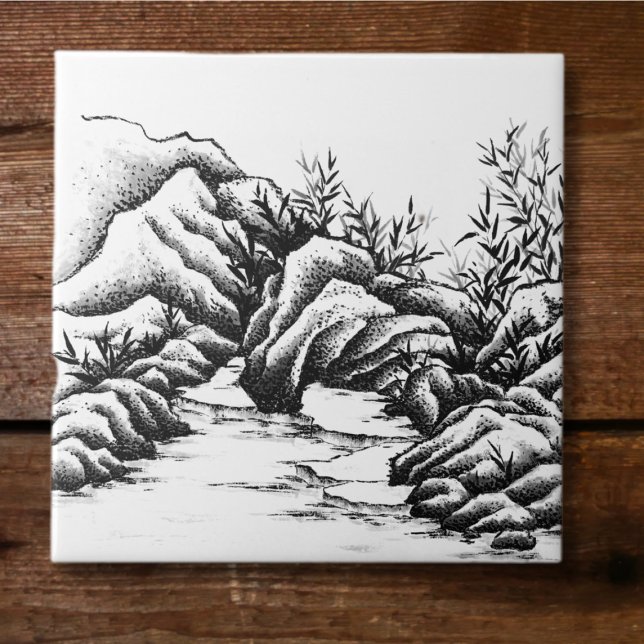 Rocks Ceramic Tile (Creator Uploaded)