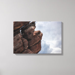 Rocks & Clouds - "Red Rocks" Colorado Canvas Print