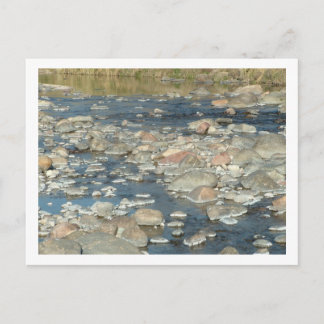 rocks from the river postcard