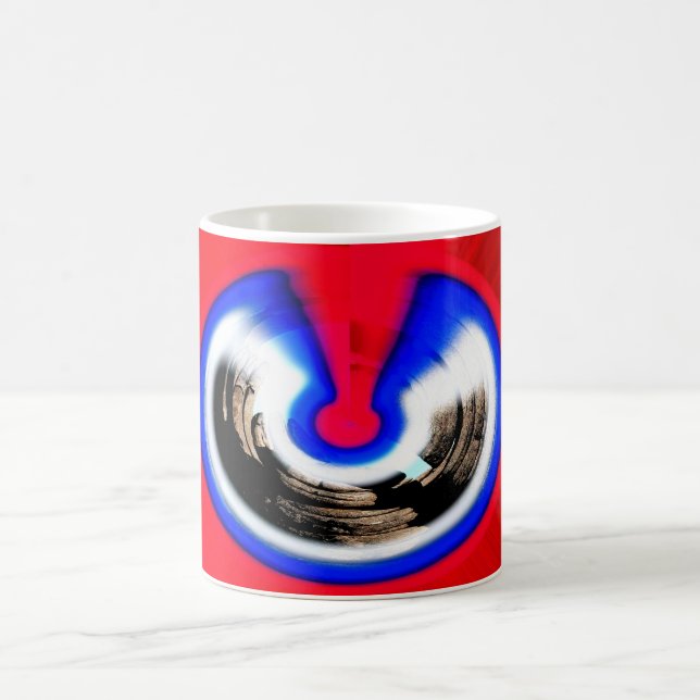 Rocks in art coffee mug (Center)