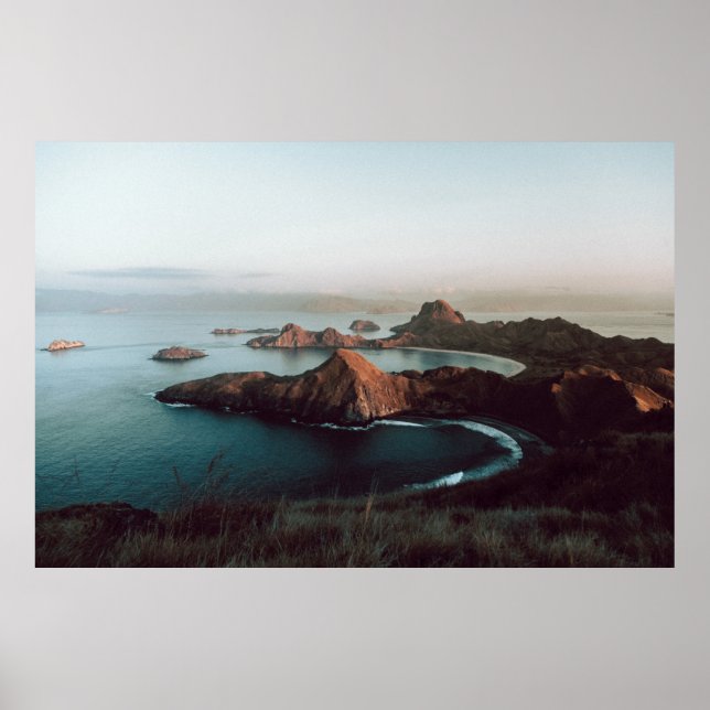 ROCKS IN OCEAN POSTER (Front)