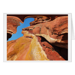 Rocks in space art card