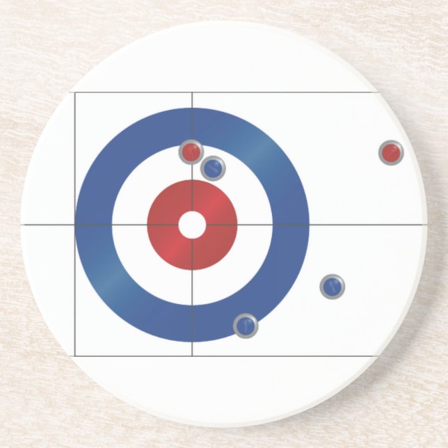 Rocks in the house coaster (Front)