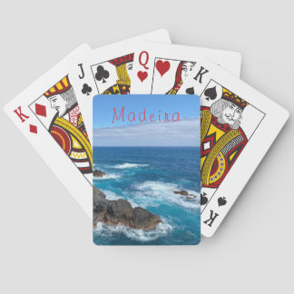 Rocks in the sea Madeira Playing Cards