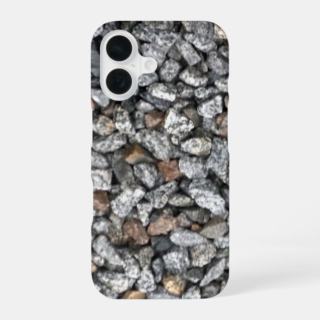 rocks iPhone 16 case (Back)