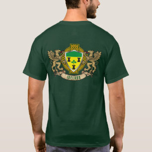 Rocks Irish Shield & Griffins Personalised T-Shirt