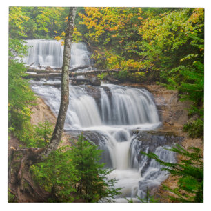 Rocks National Lakeshore, Sable Falls Ceramic Tile