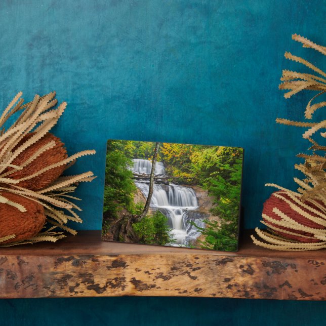 Rocks National Lakeshore, Sable Falls Plaque (Side)