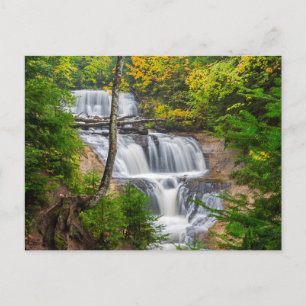 Rocks National Lakeshore, Sable Falls Postcard